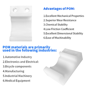 Высокопроизводительный POM PTFE пластик Cnc прецизионный токарный обрабатывающий центр детали для лабораторного испытательного оборудования - Product Image 4