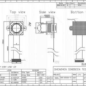 IMX317ภาพสี CMOS PCB + FPC Combo ออโต้โฟกัสโมดูลกล้องโมดูลกล้องขนาดเล็กความละเอียดสูงและกรอบที่ผิดเพี้ยน - Product Image 4