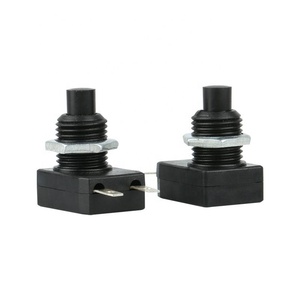 DPDT interruttore a pulsante a blocco automatico 6 Pin Dip PCB supporto 8x8mm plastica IP65 per Max. 1A/250V corrente 12V Max. Tensione - Product Image 3