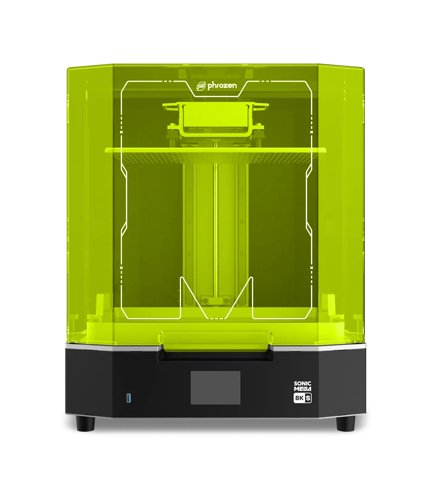 Phrozen Sonic MEGA 8KS Impresora 3D de curado por luz 7,1 "8K Pantalla de escritorio grado 22um impresora de resina