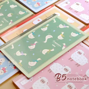 Individuelles Logo datiertes stipppapier Büropapier Notebook Zusammenstellung Notizbücher Notizbuch für Schüler niedliches Tierausschnittsbuch - Product Image 2