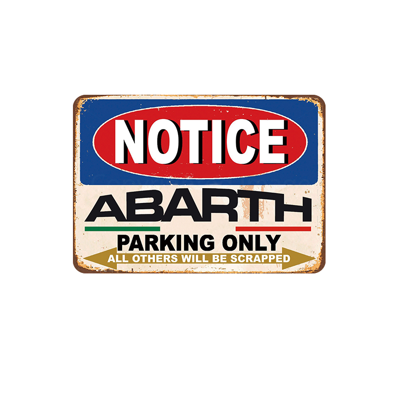 Parking Abarth seulement