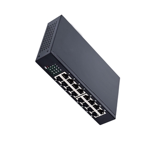 Nuovo tipo Mini Internet Ethernet Switch 16 porta 10/100m interruttore di rete SNMP QoS funzione 2G capacità 12 mesi prezzo interessante