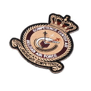 Bán Buôn Biểu Tượng Tùy Chỉnh 3D Quần Áo Lớn Thêu Huy Hiệu Lớn Dệt Thêu Vá - Product Image 3