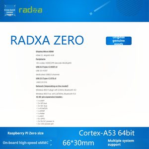 Placa de Desarrollo Radxa Zero, Chip Amlogic S905Y2 con Kit de Procesador de Cuatro Núcleos, Tipo de Producto, S905Y2 - Product Image 3