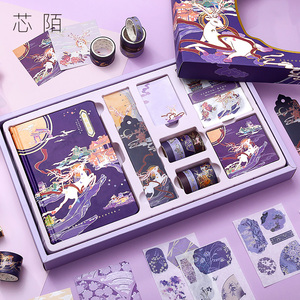 Simno Fashion Paper Diary <strong>Notebook</strong> Popular Stationary <strong>Custom</strong> <strong>Printing</strong> Hardcover Travel Journals Sticky Notes Set - Product Image 1