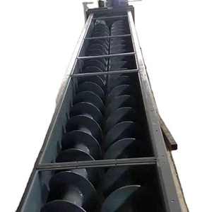 Equipamento De Manuseio De Materiais Transportador De Parafuso Flexível De Alta Qualidade Transportador De Parafuso Tipo U De Aço Inoxidável