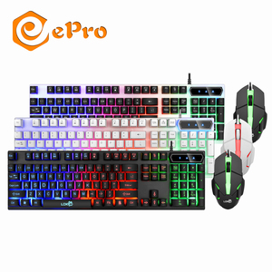 LDK ai 832-teclado y ratón para ordenador de escritorio, Combo mecánico de 104 teclas para iPad, tableta Android, Notebook - Product Image 2