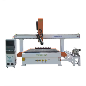 ¡El mejor precio! ¡21% DE DESCUENTO! Sistema de control DSP de tamaño 1325, máquina rotativa de madera tallada CNC de 6 ejes con eje giratorio de enrutador CNC - Product Image 2