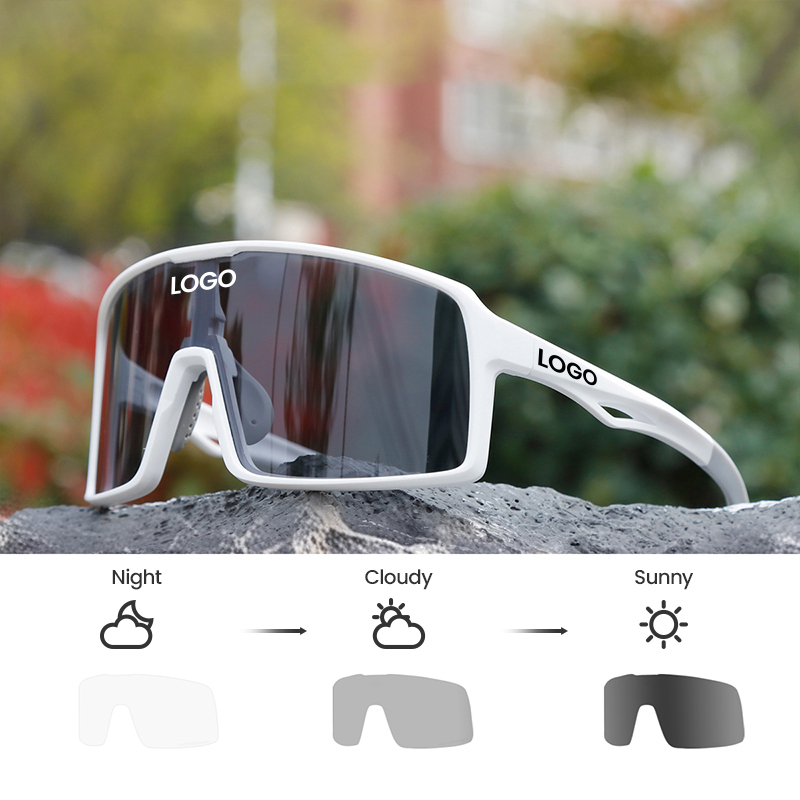 White frames+Gray lenses