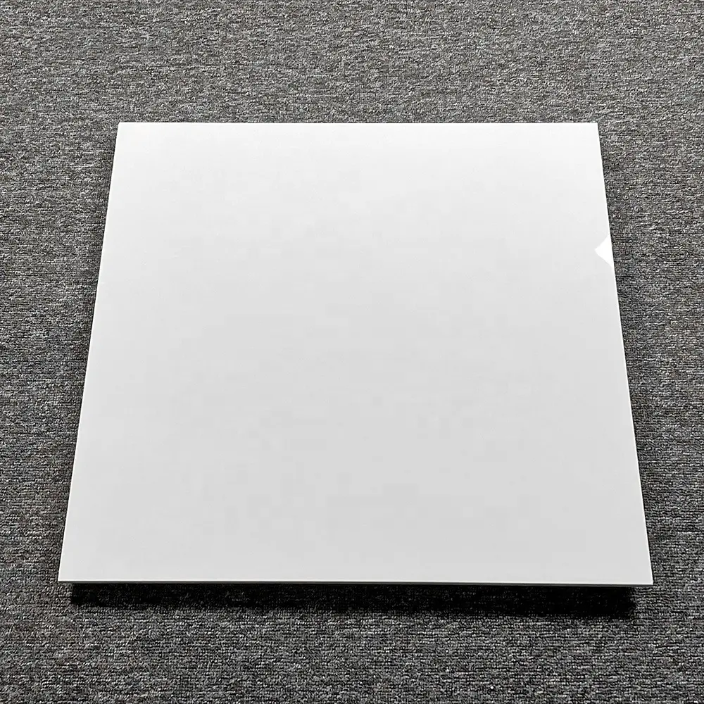 Carreaux de sol polis blancs unis, Super blancs, bon marché, 60x60