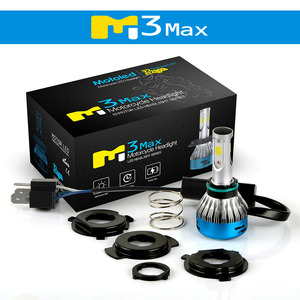 NAOミニモーター付きM3MAXH4LedヘッドライトAcDc9-36Vオートバイ<span class=keywords><strong>Led</strong></span> Ba20D車自動電球ファロ<span class=keywords><strong>Led</strong></span>パラモトオートバイ用 - Product Image 2