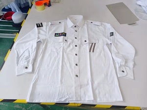Özel üniforma giyim havaalanı üniformaları için bekçi takım elbise güvenlik ceket güvenlik üniforması - Product Image 6
