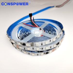 แอดเดรส RGB LED สีเมจิกสตริป60LEDS/M โปรแกรม16703 RGBIC 5050 24V Strestreifen Bande แอดเดรส