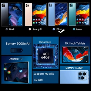 OEM <strong>10</strong> Inch Android Tablet PC with 1920x1200 IPS Private Mode Quad Core and Octa Core Processor 4GB Memory GSM 4G - Product Image 5