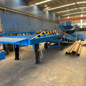 6t 10t 12t 15t Laden und Entladen Mobiler Container Laderampe Versand Mobile Dock Leveler Rampe - Product Image 2
