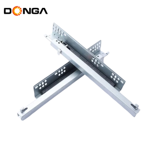 DONGGANG Heavy Duty Telescópico Trilho Deslizante Mesa Suave Fechar Escondido Undermount Gaveta Slides
