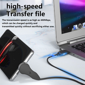 Di alta qualità USB un tipo C classifica cavo One-Line tre-utilizza Computer Android iOS disponibili 1m 2m 3m lunghezze di produzione in fabbrica - Product Image 6