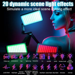 Ulanzi VIJIM R70 tam renkli Metal RGB LED Video işığı ile ayarlanabilir braket montaj SLR kamera için ışık PD hızlı şarj - Product Image 4