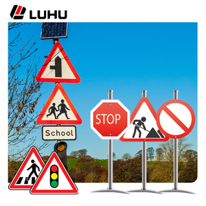 高能见度定制反光交通标志路标由反光材料制成 - Product Image 2