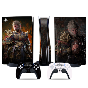 <strong>Customized</strong> Vinyl Skin Console Cover Sticker with 2 <strong>Controller</strong> Gamepad Skin Sticker for PS 5 - Product Image 4