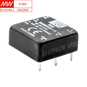 MEAN WELL SKMW30F-15 30W <strong>DC</strong>-<strong>DC</strong> Converter, 15V 2A <strong>Output</strong>, 9-36VDC <strong>Input</strong>, High Precision for Telecommunication and Instrumentation - Product Image 1