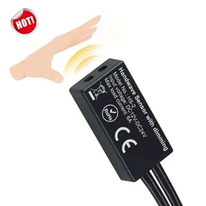 Interruptor de sensor de onda de mano de 6A, interruptor de sensor de barrido de mano de alto voltaje para luz Led con función de atenuación para armarios - Product Image 1