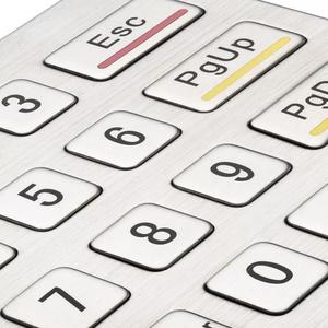 Sistema de Control de Acceso a prueba de agua IP65, máquina de terminales ATM, matriz 4x4, teclado de Metal de acero inoxidable para máquina expendedora - Product Image 3