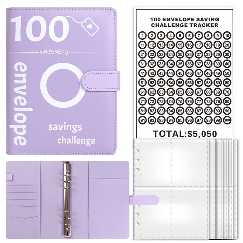 Purple (25 pieces grid film and 1 sticker)