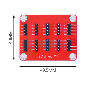 I2C IIC arayüzü uzatma dönüşüm genişletme kartı ahududu Pi Microbit için uygun