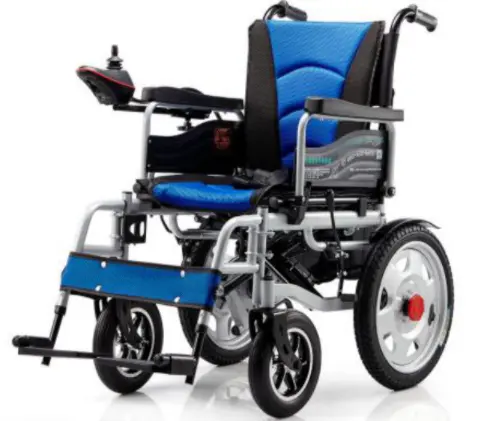 hospital furniture lightweight wheelchair Automatic adjustable electric wheelchair for disabled With Motor Controller