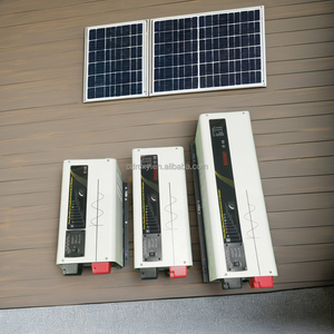 Inversor de Carga inteligente recargable de 3 etapas de 1500W, pantalla LED, salida de onda sinusoidal pura para inversor Solar de 12V/24VDC 110V/230VAC - Product Image 3