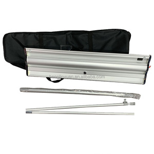 Hình ảnh tùy chỉnh ngoài trời cuộn biểu ngữ hiển thị giá pullups con lăn có thể thu vào biểu ngữ đứng - Product Image 4