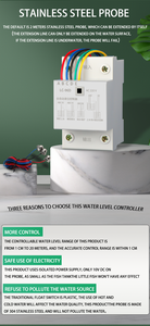 Best Selling Automatic Water Level Controller Switch 16A AC200v Water tank Liquid Level <strong>Detection</strong> <strong>Sensor</strong> Water Pump Controller - Product Image 3