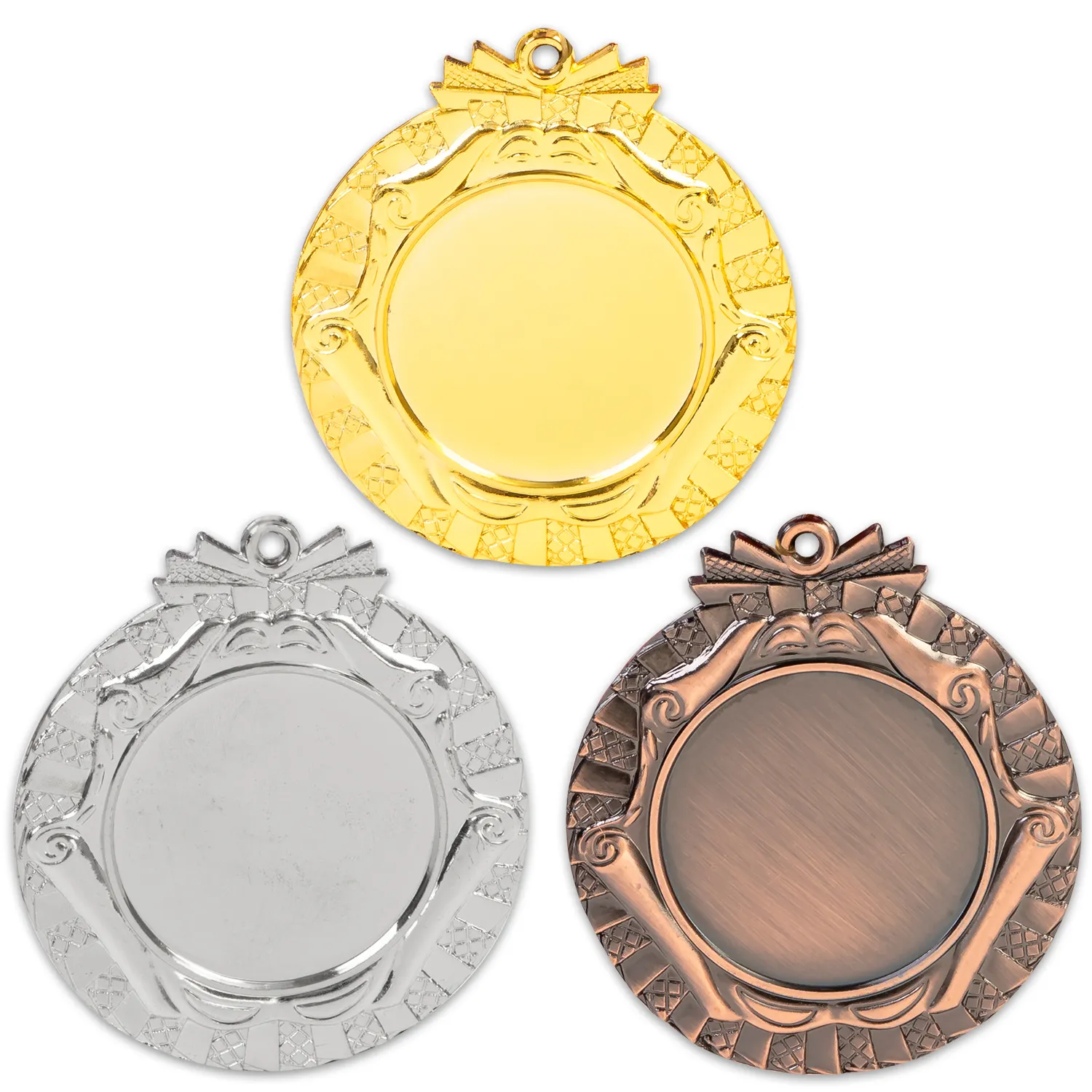 Medallas de desafío personalizadas de fábrica al por mayor, medallas deportivas de maratón de oro, plata y cobre de alta calidad