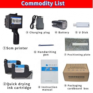 Handheld 50mm Datums-Chargen codes Nummer Mini Handheld Portable Inkjet Printer Marker Machine Hersteller - Product Image 5
