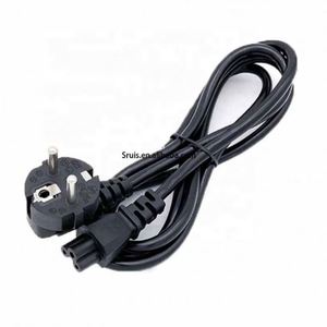 EU châu Âu 2pin dây cáp điện cho cung cấp điện apw3 ++-12-1600-a3 EU 2prong máy tính xách tay AC Adapter chì 2pin Cáp - Product Image 1