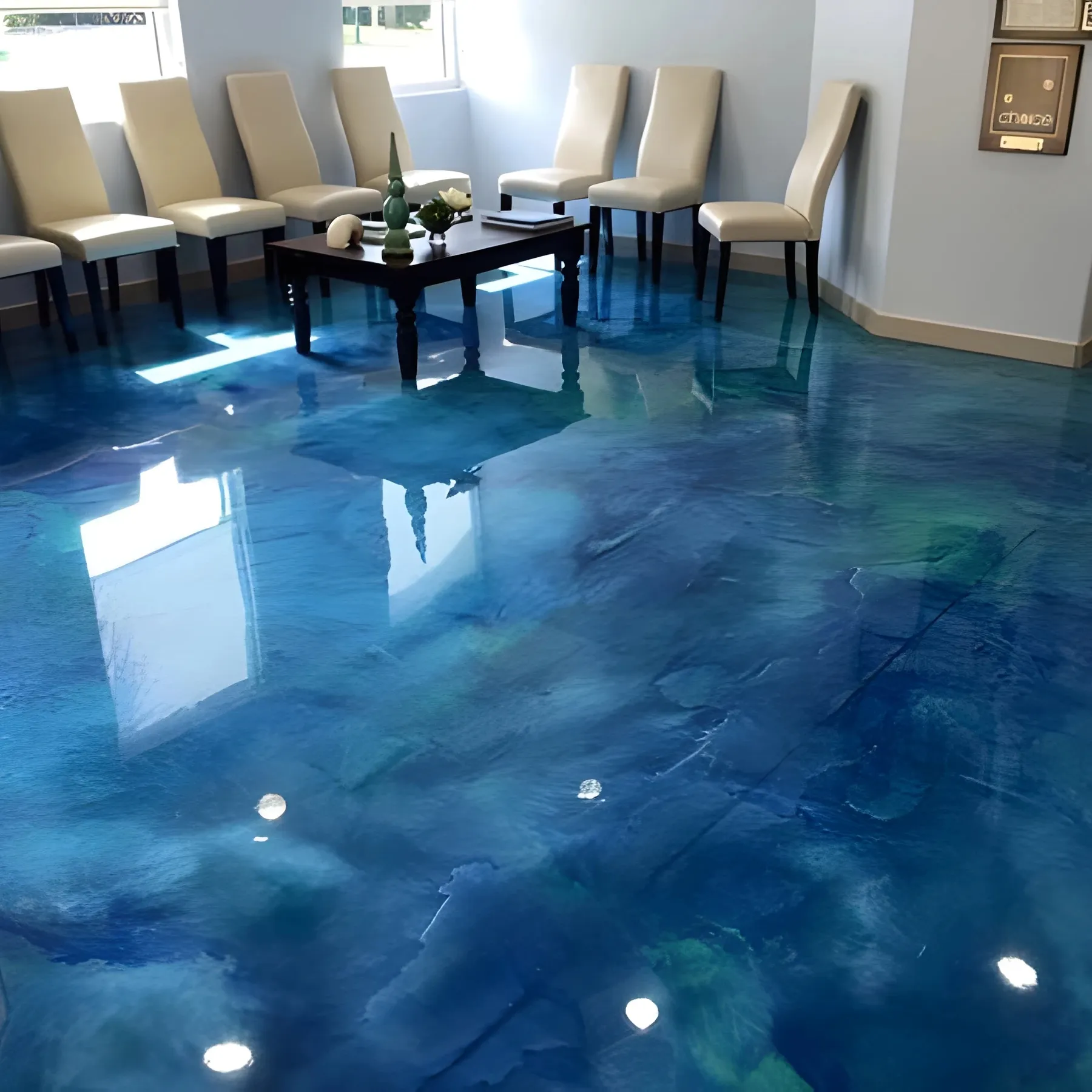 Epoxy Primer Epoxy Thiết kế áo Epoxy Top Coat cho lớp phủ sàn bê tông và bức tranh