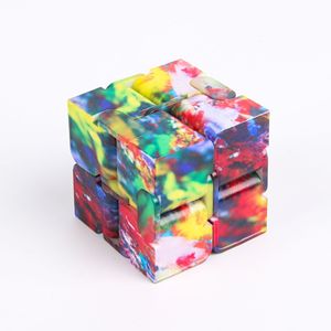 Новое поступление, красочный кубик бесконечности, игрушка для снятия стресса, сенсорный пластиковый Галактический космический кубик бесконечности - Product Image 6