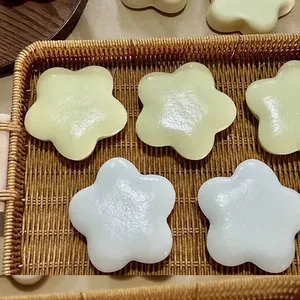 Kawaii Star Squeeze <strong>Toy</strong> Cute Flower Design Slow Rising Wet Soft Suction Finger Pinch Decompression Stress Release Squishy Girls