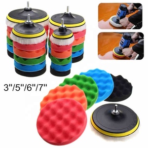 Best 7Pcs/Set 3''5''6''7'' Buffing Sponge <strong>Polishing</strong> Pad Hand <strong>Tool</strong> Kit for Car Polisher Compound <strong>Polishing</strong> Thread Abrasive <strong>Tools</strong> - Product Image 4