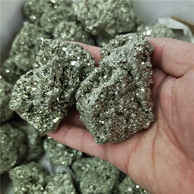 chalcopyrite cluster wholesale supplier pyrite stone rough mineral specimen for sale natural crystal cluster