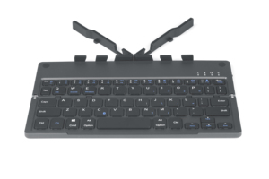 Teclado Bt plegable de diseño Popular, función múltiple, pequeño, delgado, recargable, teclado Blue Tooth - Product Image 5