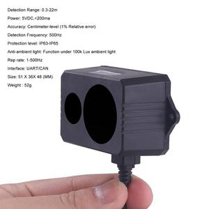 TF02 Laser Lidar Sensor Ein punkt LED Entfernungs messer Sensor IP65 0,4-22m Pixhawk Drohne UART I2C I/O. - Product Image 4