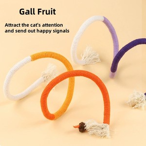 YHC24 Interactive Catnip Chew Toys Natural Catnip Silvervine Fruit Dientes Limpieza Juguete para gatos