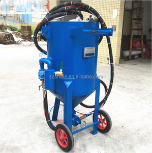 Mini ıslak kumlama ekipmanı makinesi kompresör otomatik kum blaster tabancası makinesi pas kaldırmak - Product Image 2