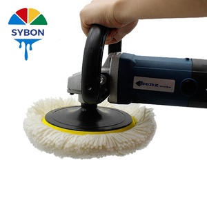 Toptan fabrika fiyat kaliteli araba parlatma pedi yün polisaj pedi 7 inç yün pedleri araba parlatıcı - Product Image 1