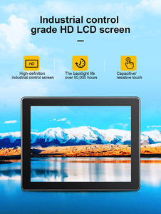 工場1011ファンレスJ1900J4125 J6412 Linux Win 1011壁掛けパネルPc産業用コンピューター (Rs485 Rs232付き) - Product Image 3