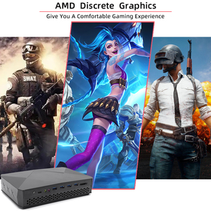 Mini PC Computadora de juegos de escritorio con i7 8709G DDR4 NVME y enchufes de sistema operativo Win10 Tipo AU para uso en el hogar y la Oficina