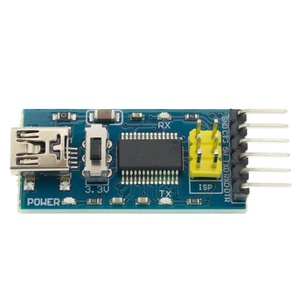 FTDI TTL rl USB TTL seri IC adaptörü dönüştürücü modülü için temel kesme panosu 3.3V 5V FT232 anahtarı